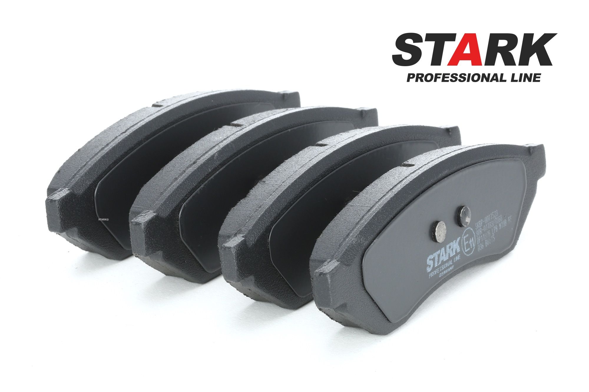 STARK Rear Axle, not prepared for wear warning indicator Height: 37,2mm, Thickness: 14,8mm Brake pads SKBP-0011523 buy