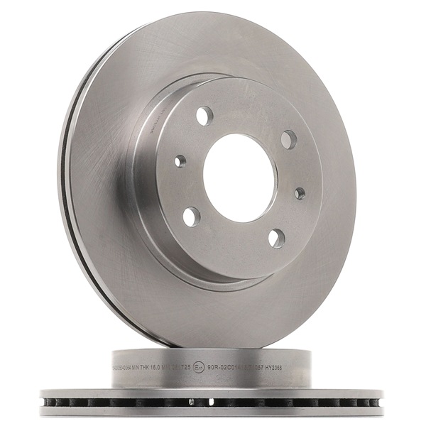 RIDEX 82B0849 Brake disc