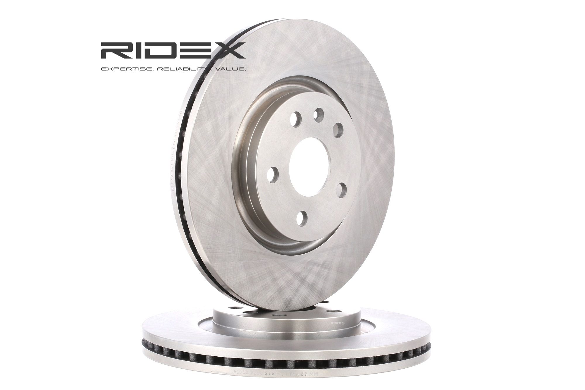 RIDEX 82B0615 Brake disc Front Axle, 337,0x30,0mm, 5/6x120,0, Vented