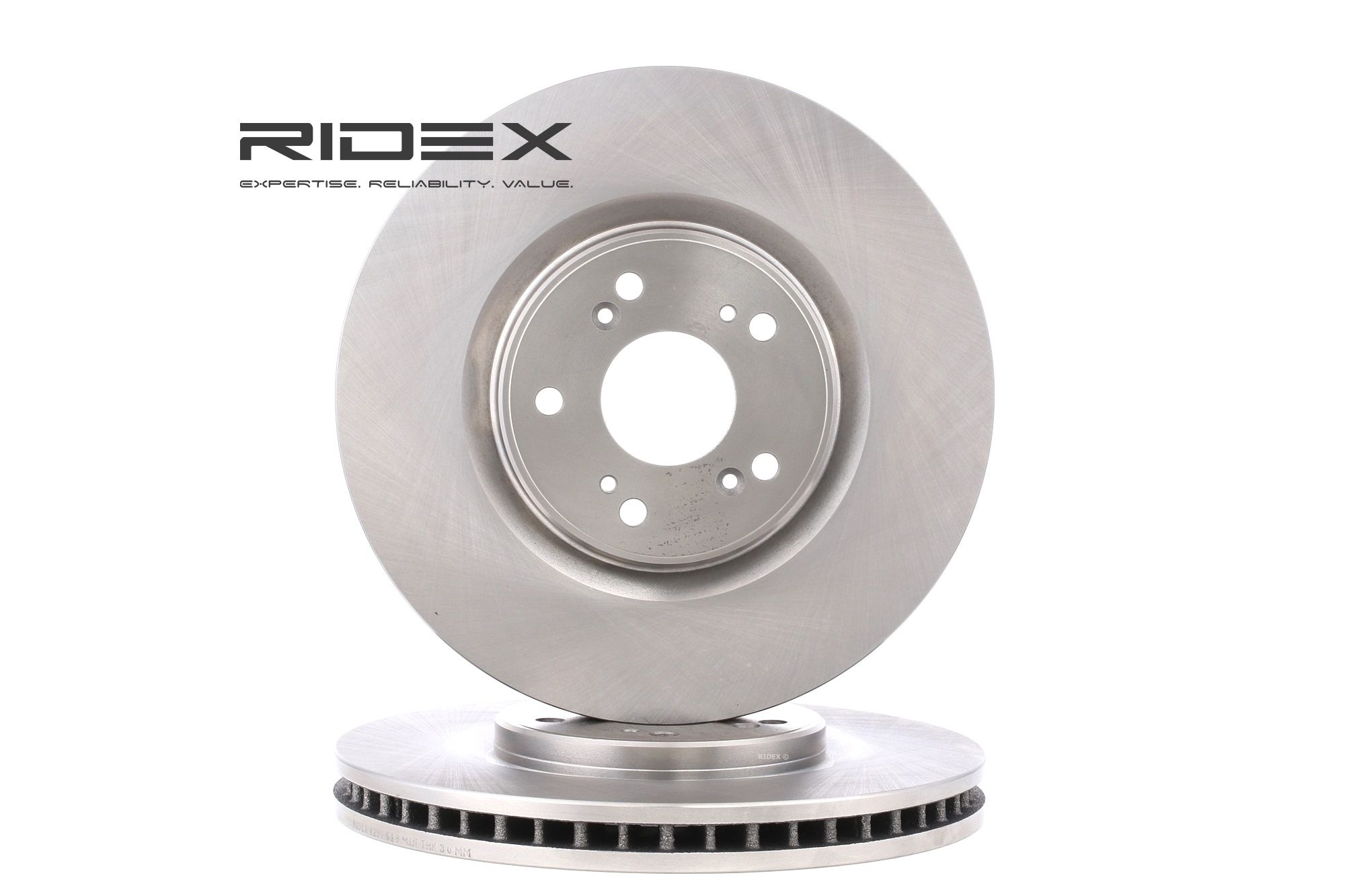 RIDEX 82B0618 Performance brake discs Honda Accord IX