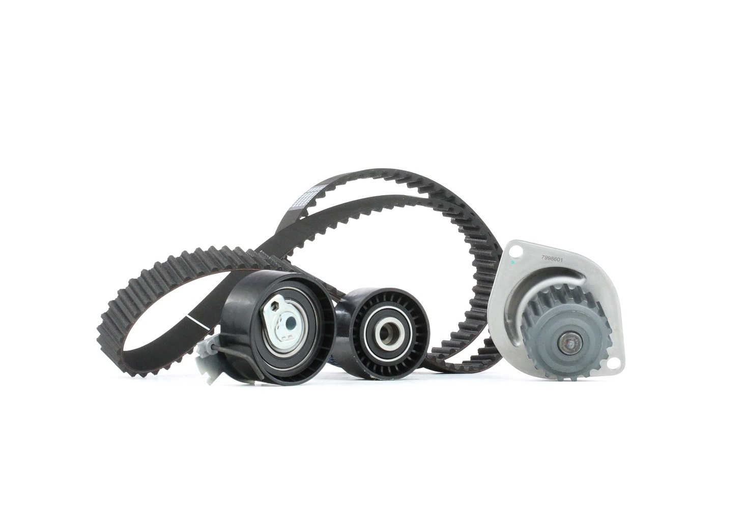 STARK SKWPT-0750025 Water pump and timing belt kit with water pump, Number of Teeth: 134 L: 1276 mm, Width: 25,4 mm