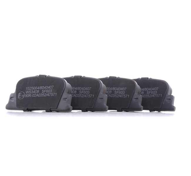 RIDEX 402B0517 Bremsbeläge