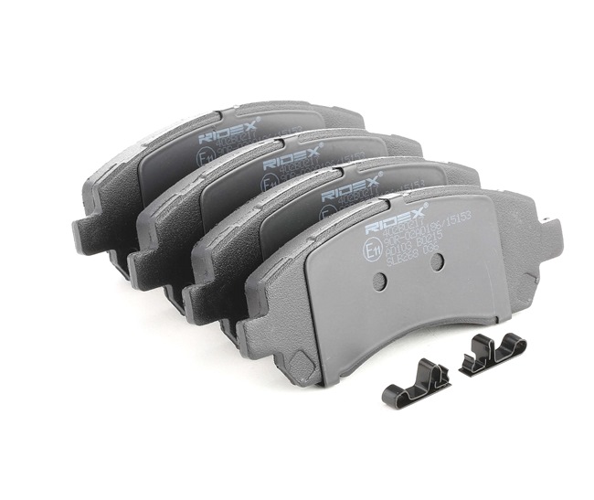 RIDEX 402B0217 Brake pad set