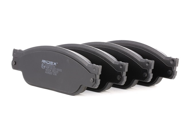 RIDEX 402B0516 Brake pad set