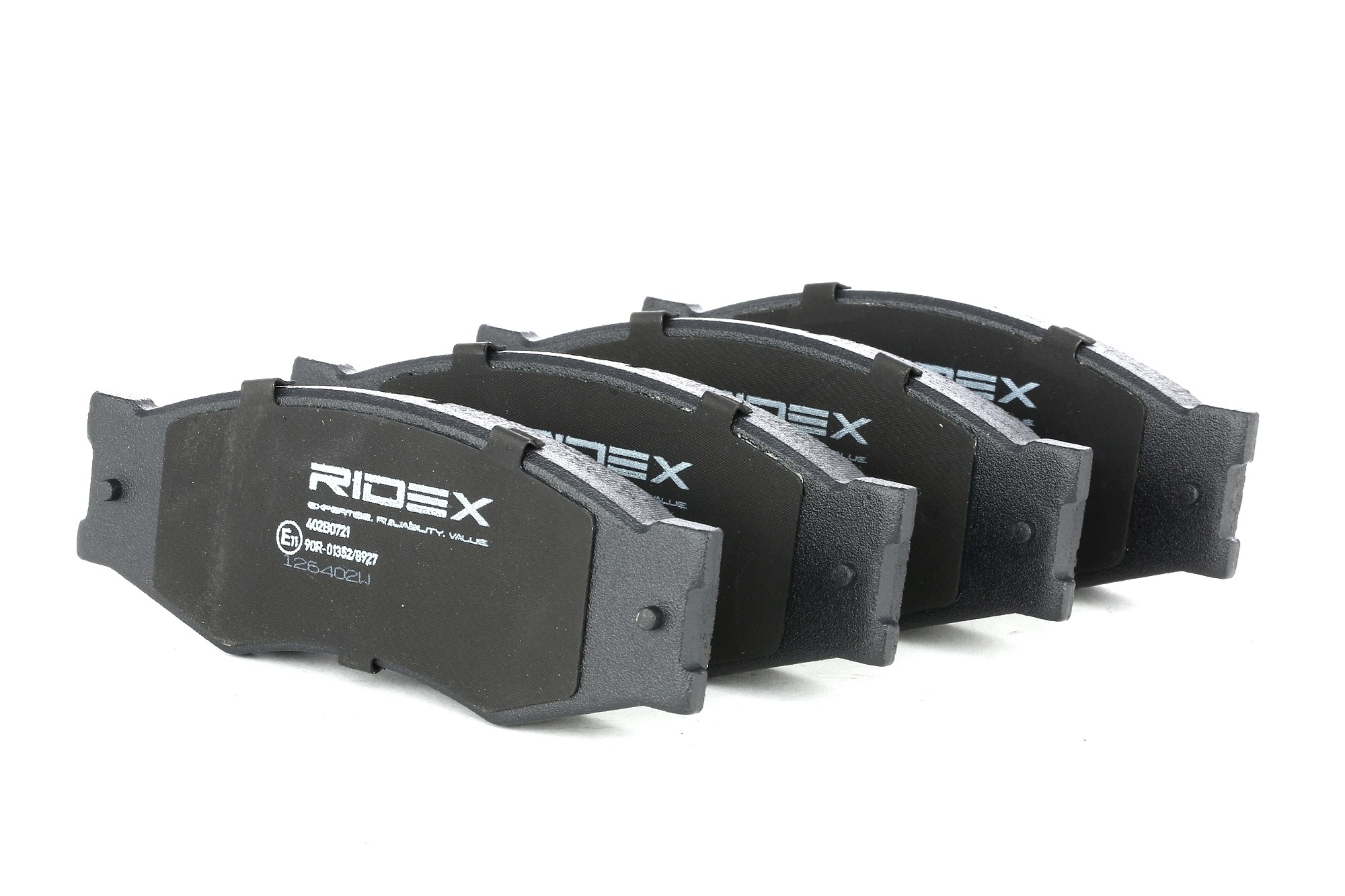 Buy Brake pad set RIDEX 402B0721 - Brake parts NISSAN TRADE online