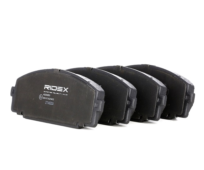 RIDEX Brake pad set 402B0653