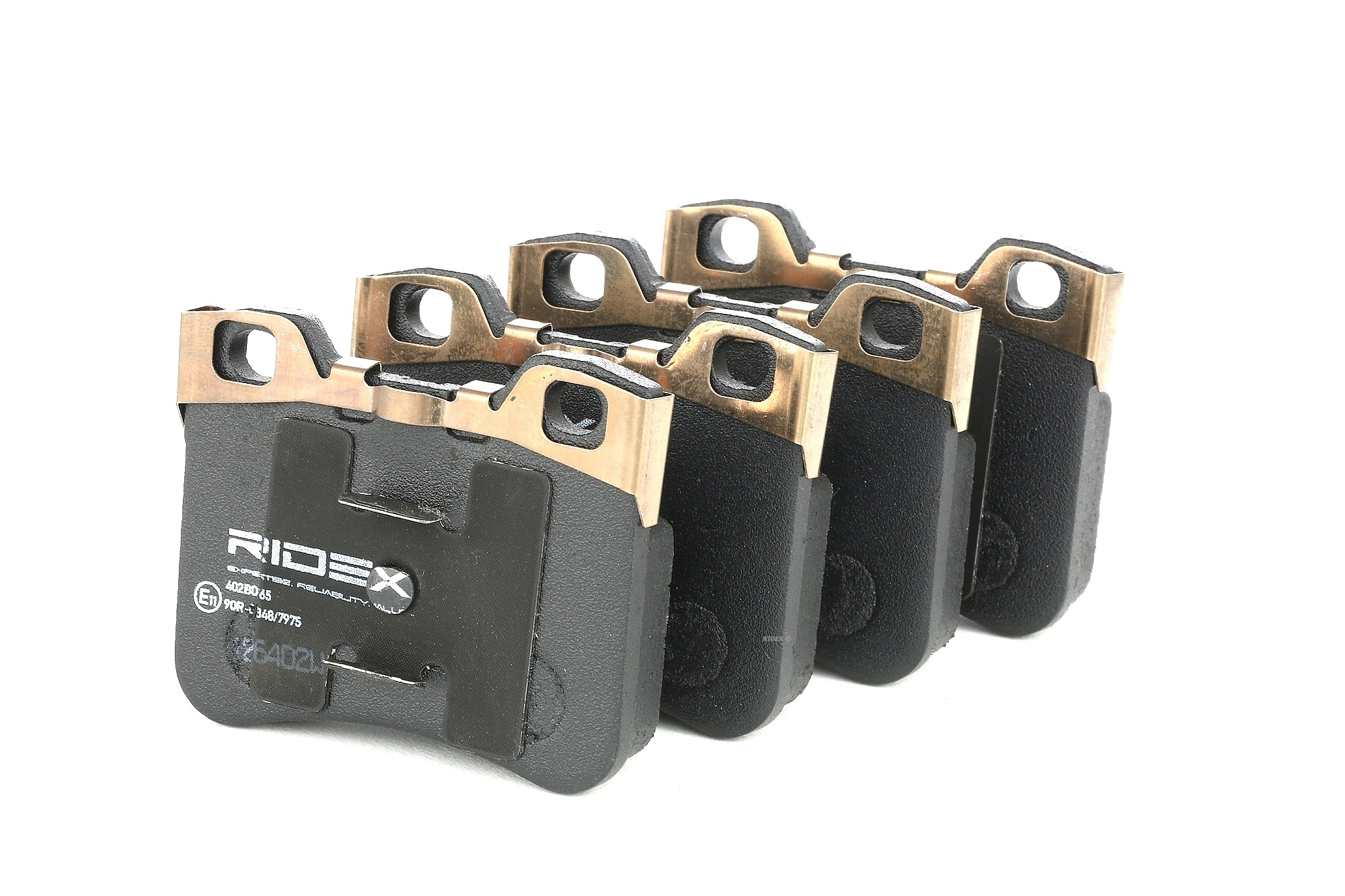 RIDEX Front Axle, excl. wear warning contact Height: 60,6mm, Width: 71,9mm, Thickness: 17,3mm Brake pads 402B0765 buy
