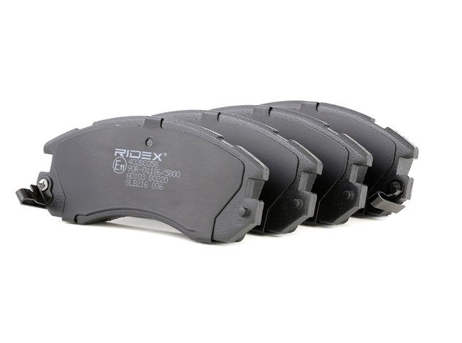 RIDEX 402B0358 Brake pad set