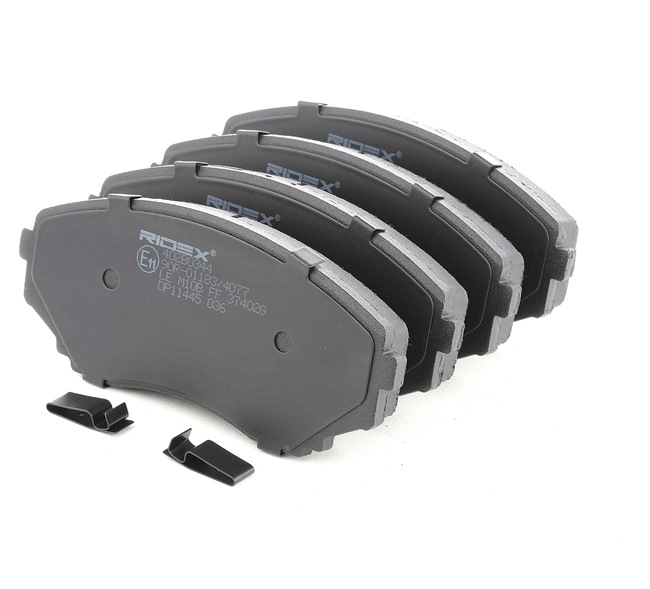 RIDEX 402B0344 Brake pad set