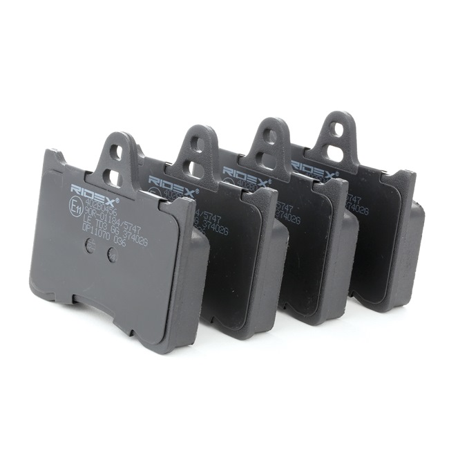 RIDEX 402B0456 Brake pad set