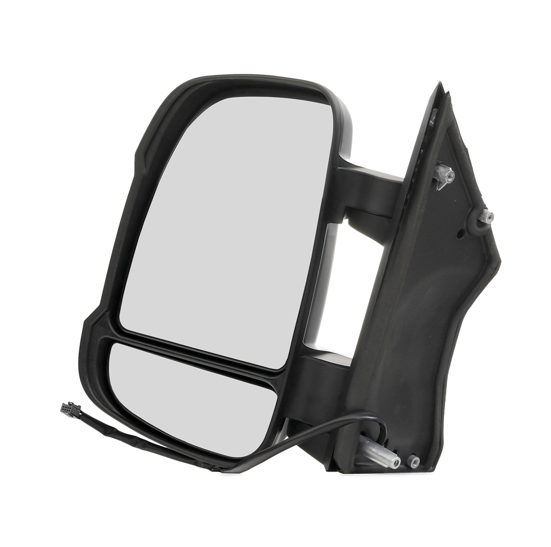 STARK SKOM-1040107 Wing mirror Left, Electric, Heated, Complete Mirror, with wide angle mirror, Short mirror arm, Convex, for left-hand drive vehicles