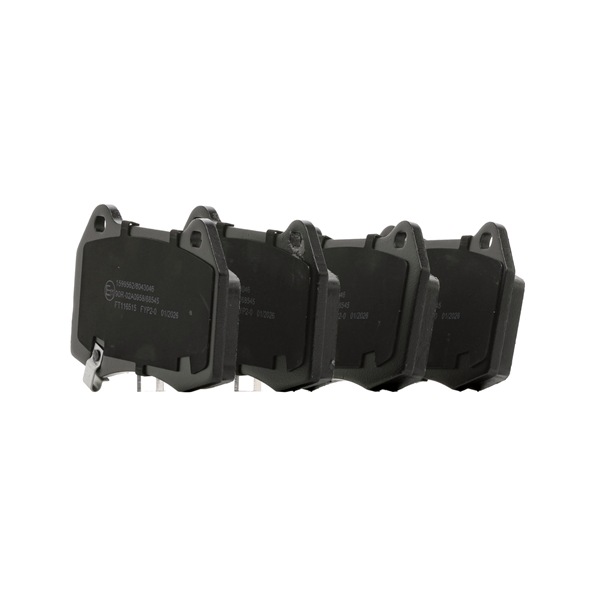 RIDEX 402B0603 Brake pad set