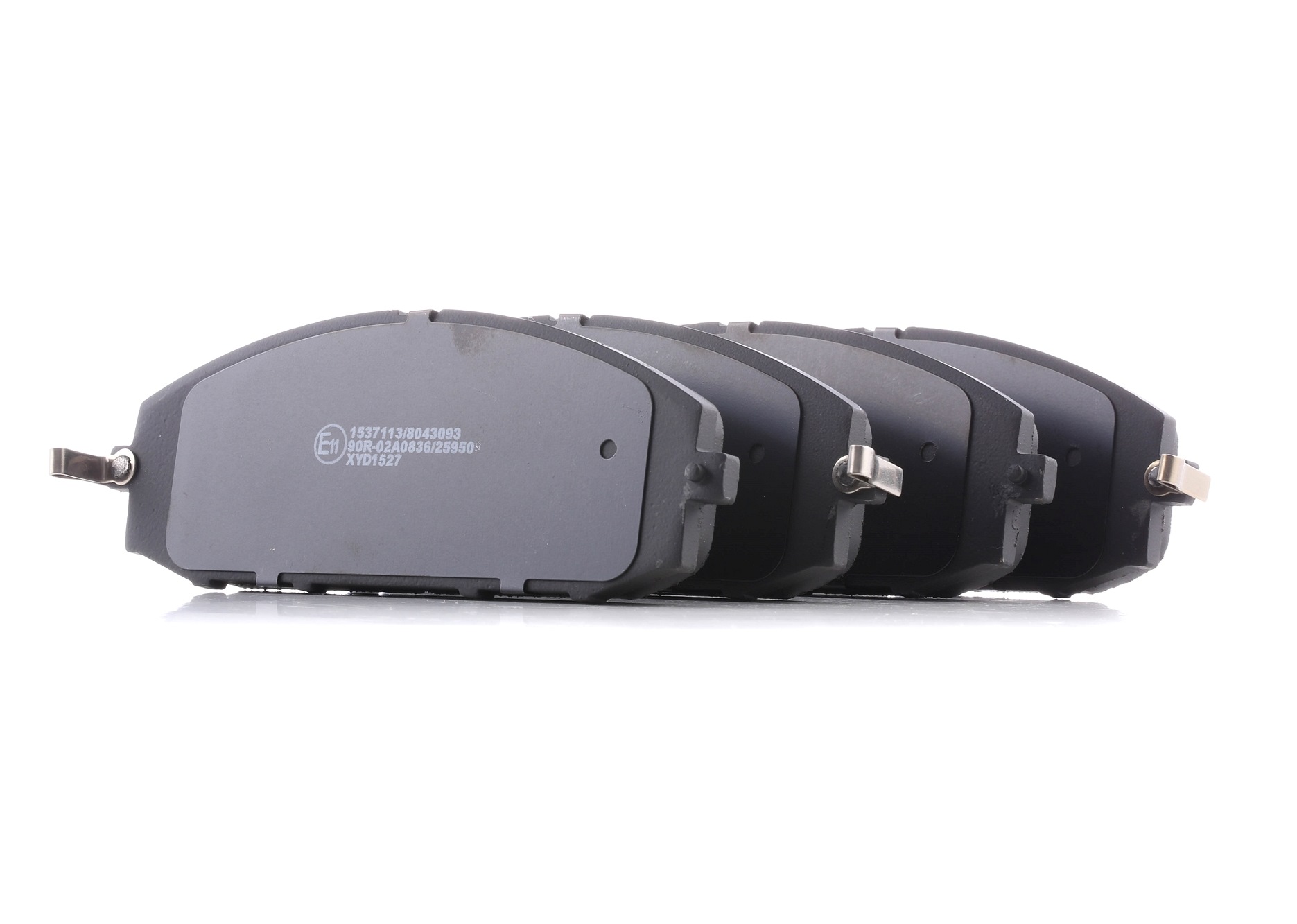 402B0772 Brzdové platničky RIDEX D1060 VS21A