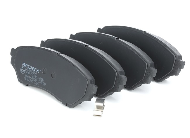 RIDEX 402B0654 Brake pad set
