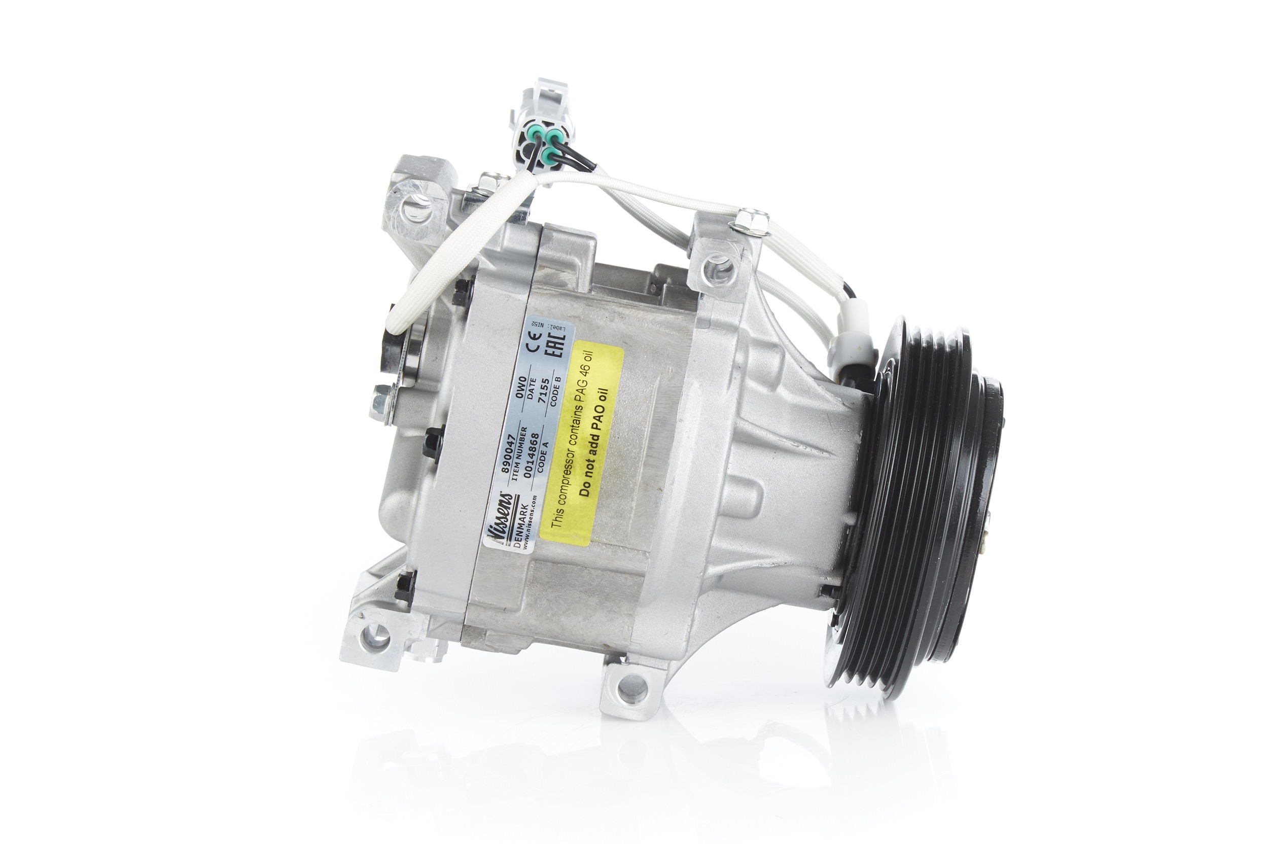 890047 Air conditioning compressor NISSENS 88320 52040 VW