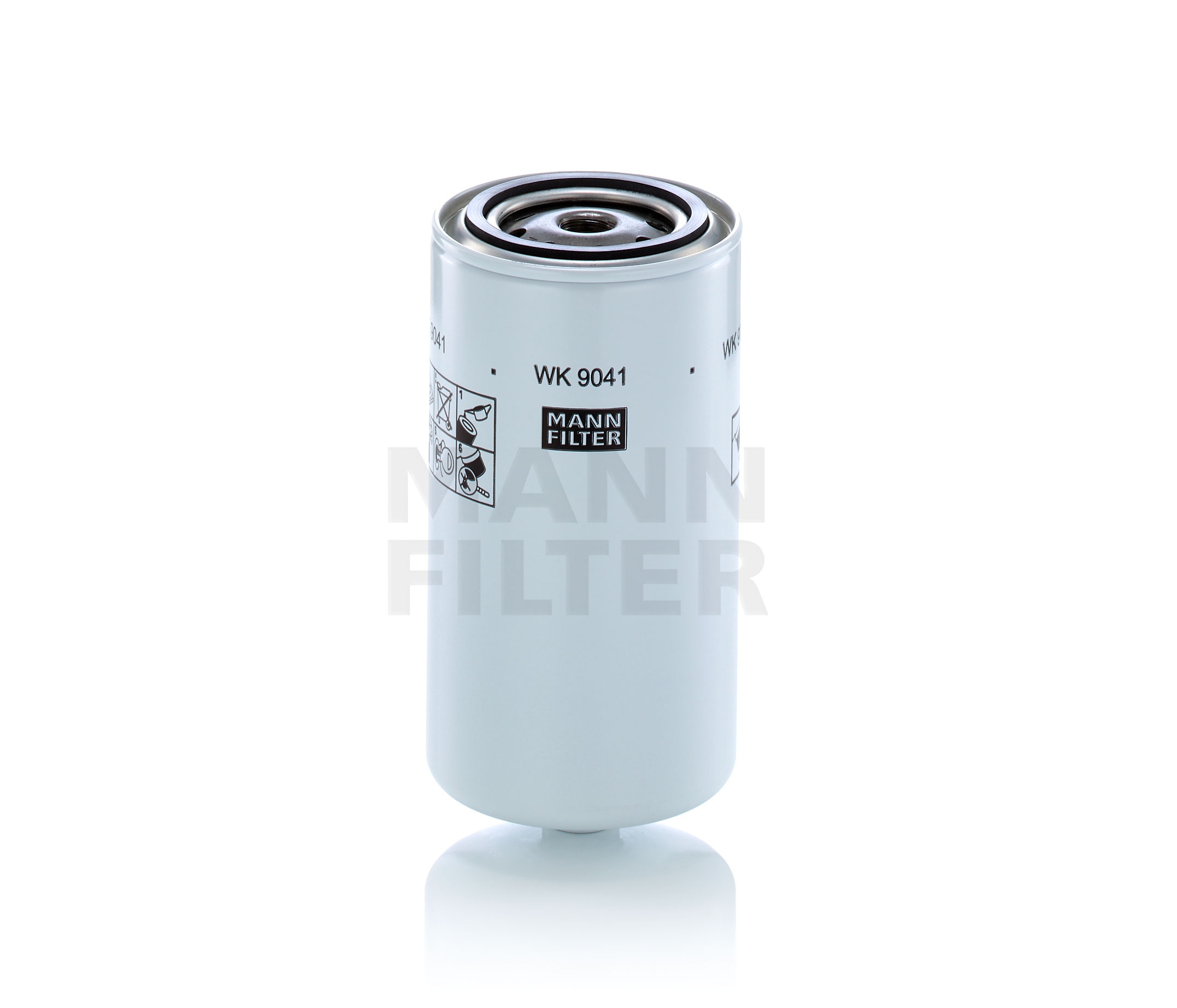 MANN-FILTER with gasket/seal Height: 183mm Fuel filter WK 9041 x buy