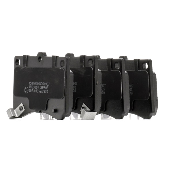 RIDEX 402B0940 Brake pad set