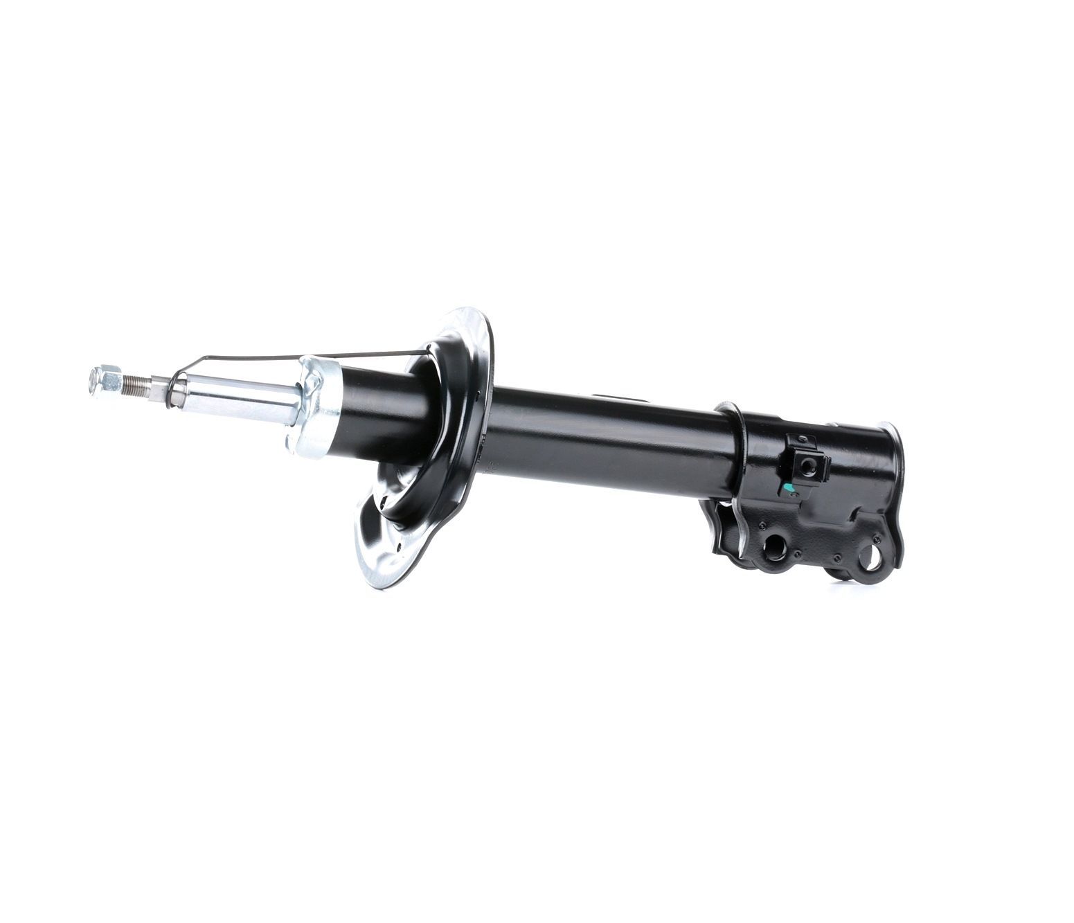 RIDEX 854S1209 Shock absorber Front Axle Left, Gas Pressure, Twin-Tube, Suspension Strut, Top pin, Bottom Clamp