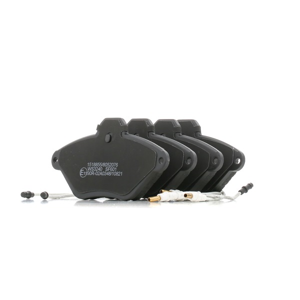 RIDEX 402B0965 Brake pad set