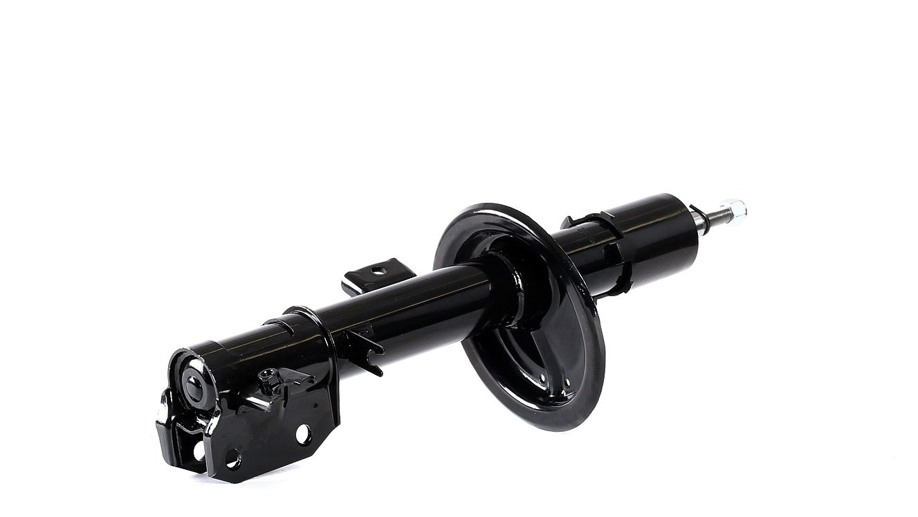 RIDEX 854S1228 Shock absorber Front Axle Left, Gas Pressure, Twin-Tube, Suspension Strut, Top pin, Bottom Clamp