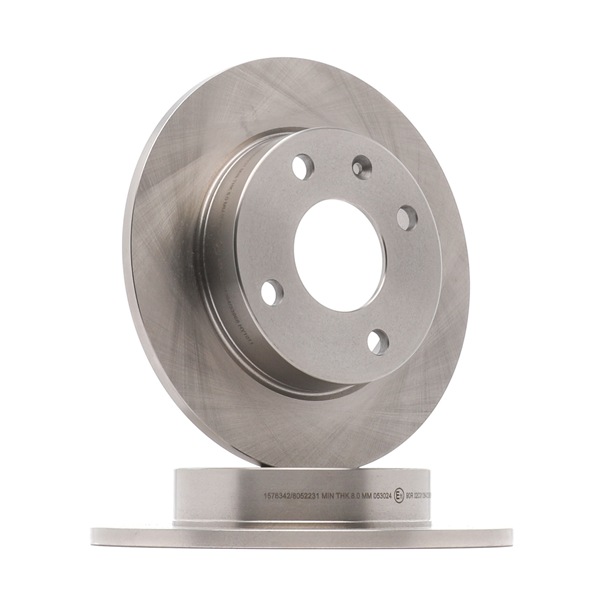 RIDEX 82B1008 Brake disc