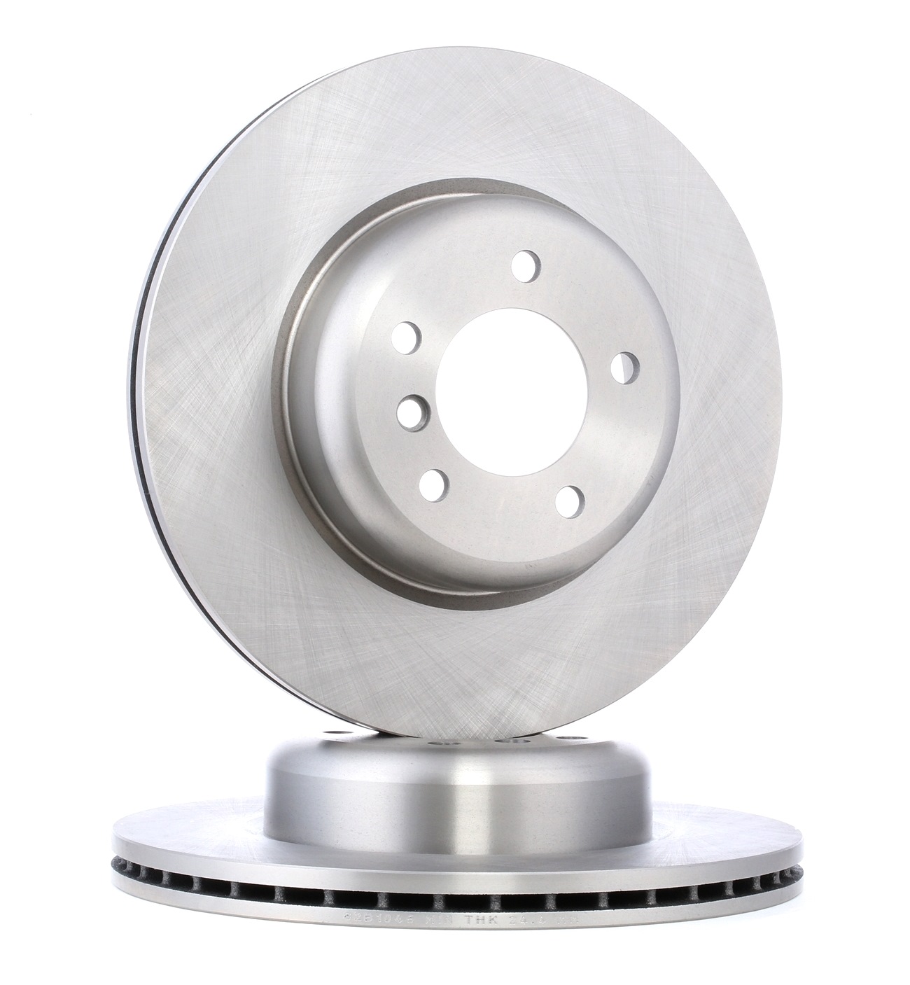 RIDEX 82B1046 Brake disc Front Axle, 338, 338,0x26mm, 5/6, 5x120, internally vented, Uncoated