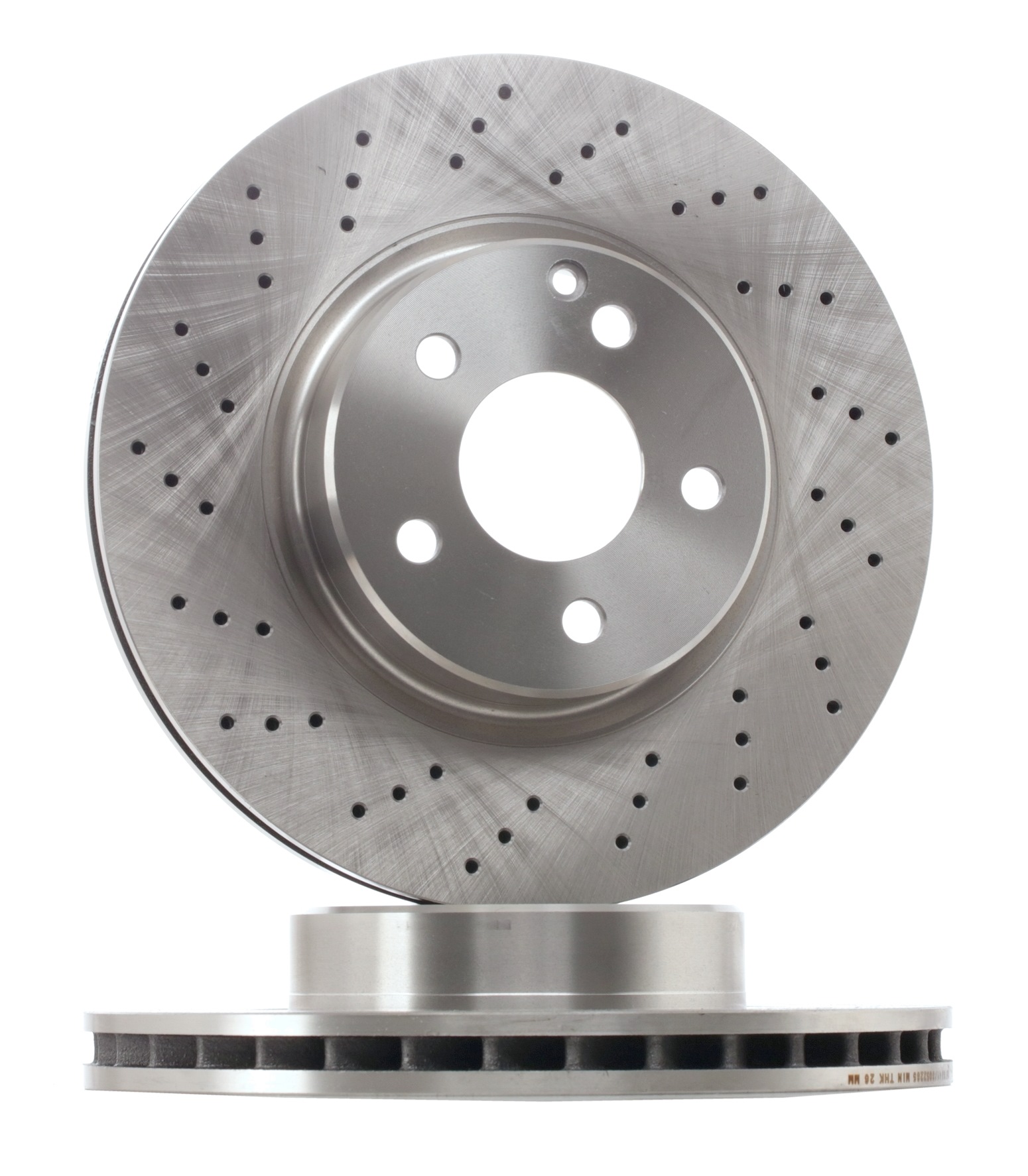 RIDEX 82B1093 Brake disc Front Axle, 312x28mm, 5/6, perforated/vented