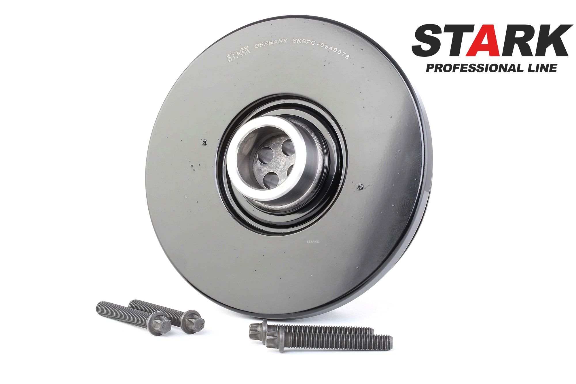 STARK SKBPC-0640078 Crankshaft pulley Ø: 194mm, Number of ribs: 7, with bolts/screws