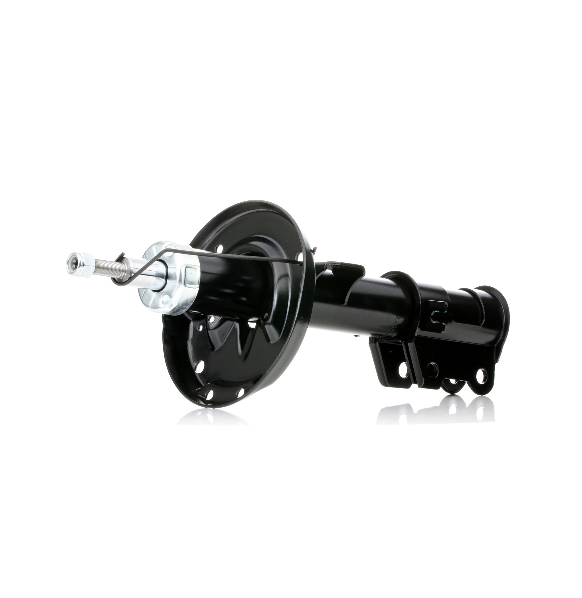 RIDEX 854S1335 Shock absorber Front Axle Left, Gas Pressure, Twin-Tube, Suspension Strut, Top pin, Bottom Clamp