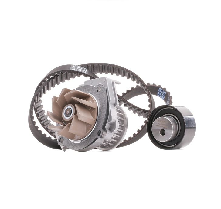 STARK SKWPT-0750031 Water pump and timing belt kit with water pump, Number of Teeth: 124, Width: 22,00 mm