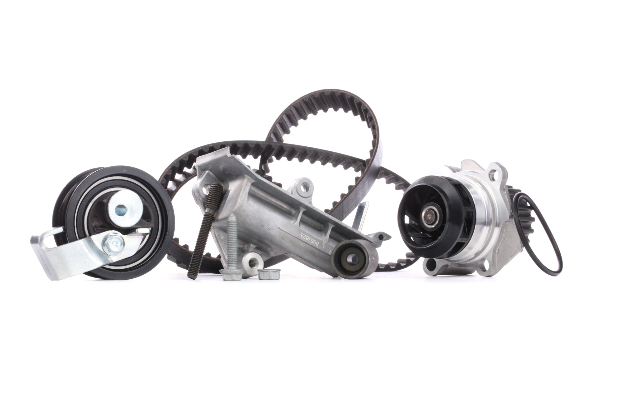 STARK SKWPT-0750036 Water pump and timing belt kit with water pump, with accessories, with tensioner pulley damper, Number of Teeth: 120, Width: 30,0 mm, Width 1: 30 mm