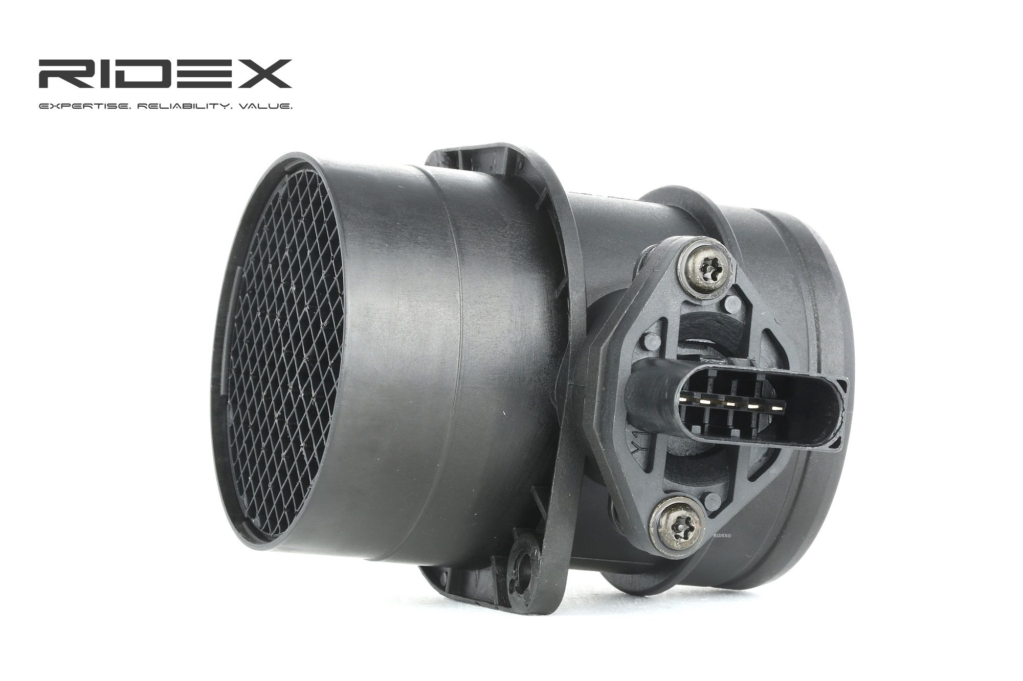 3926A0035 RIDEX mit Gehäuse Spannung: 12V, Anschlussanzahl: 5 Luftmassenmesser 3926A0035 günstig kaufen