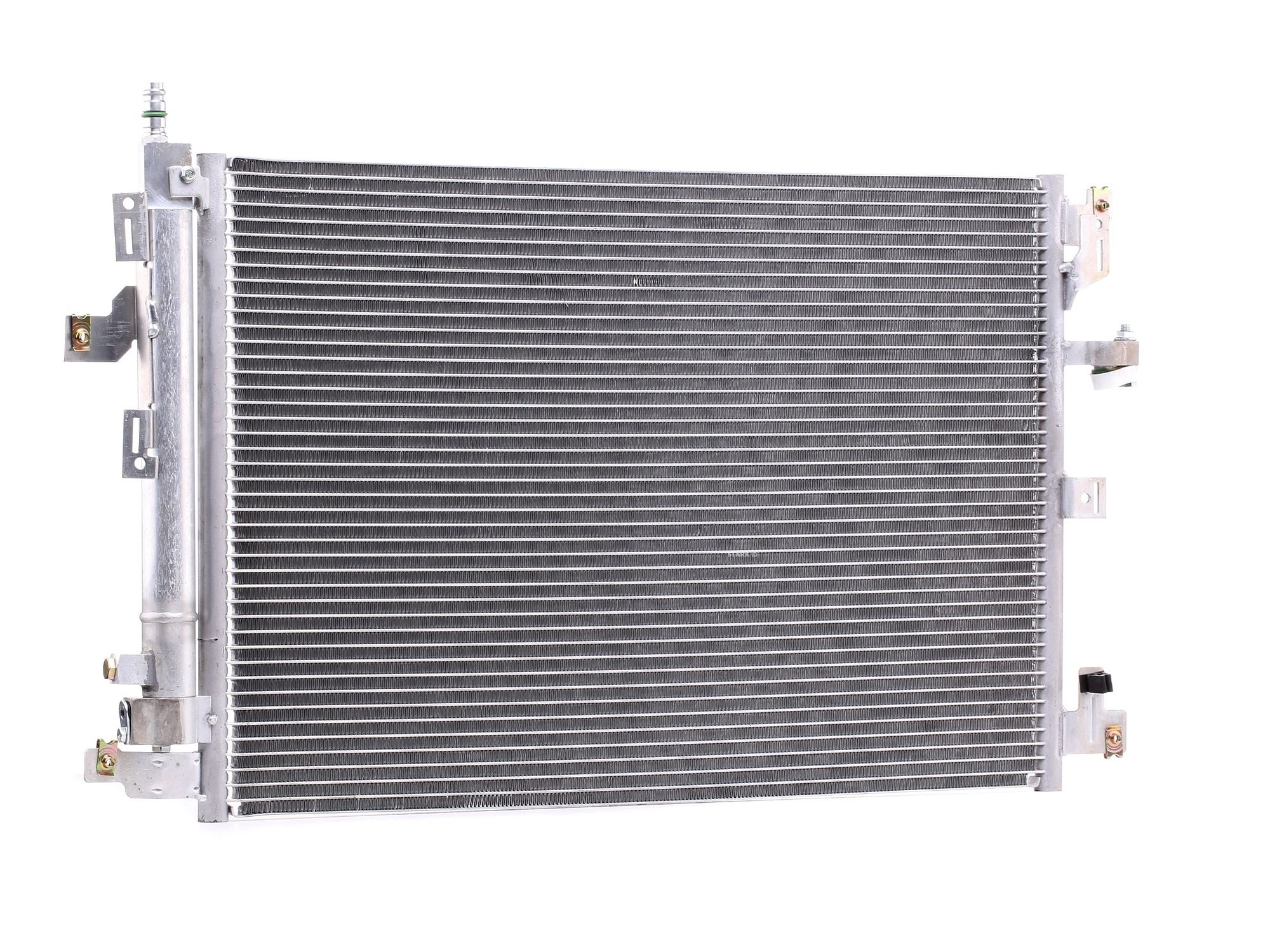 STARK SKCD-0110377 Air conditioning condenser with dryer, 14,50mm, 10,30mm, R 134a, 635,00mm, 436,00mm, 20,00mm