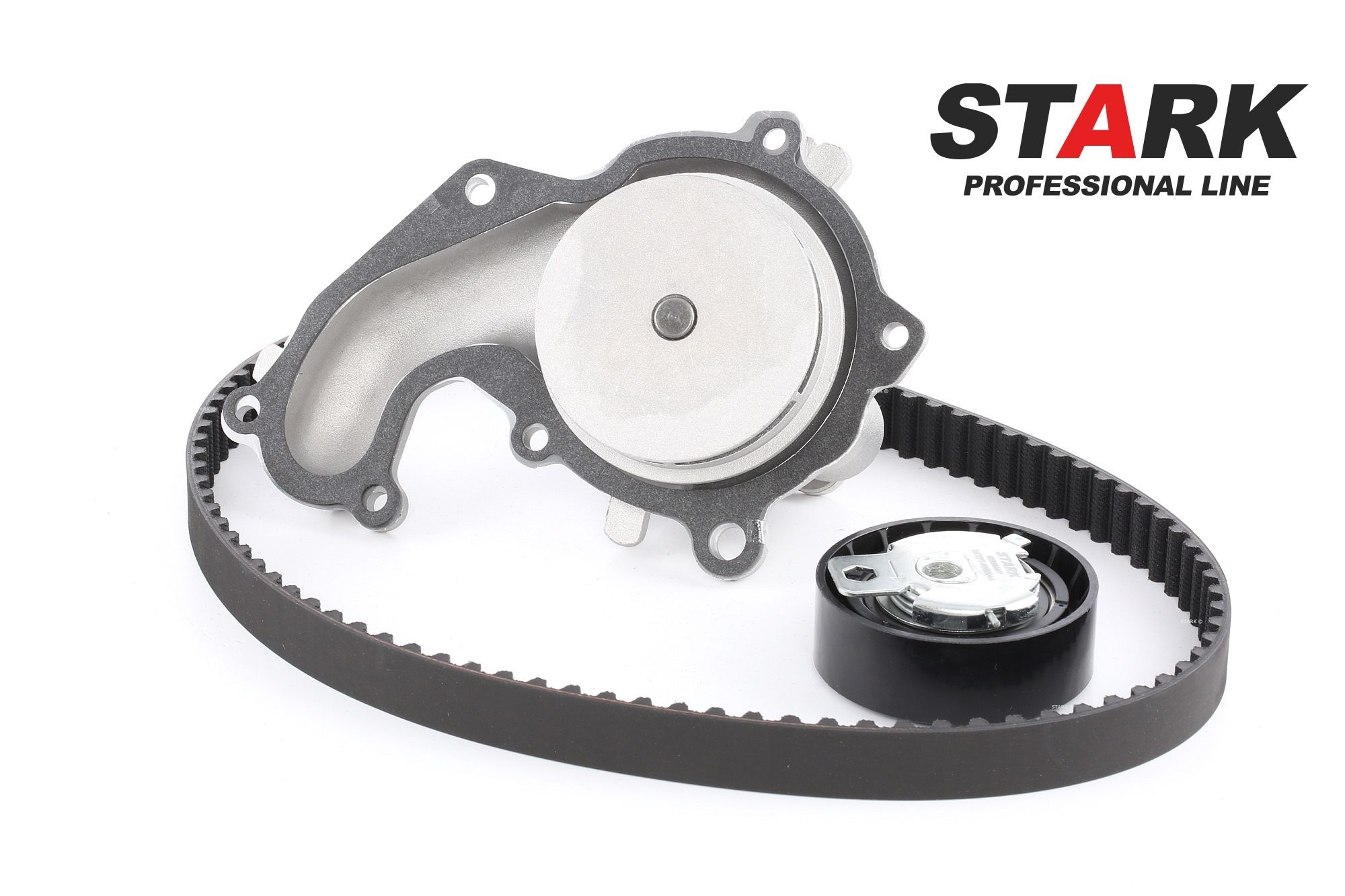 STARK SKWPT-0750049 Water pump and timing belt kit Number of Teeth: 91, Width 1: 20 mm, for v-ribbed belt use, with rounded tooth profile, Plastic