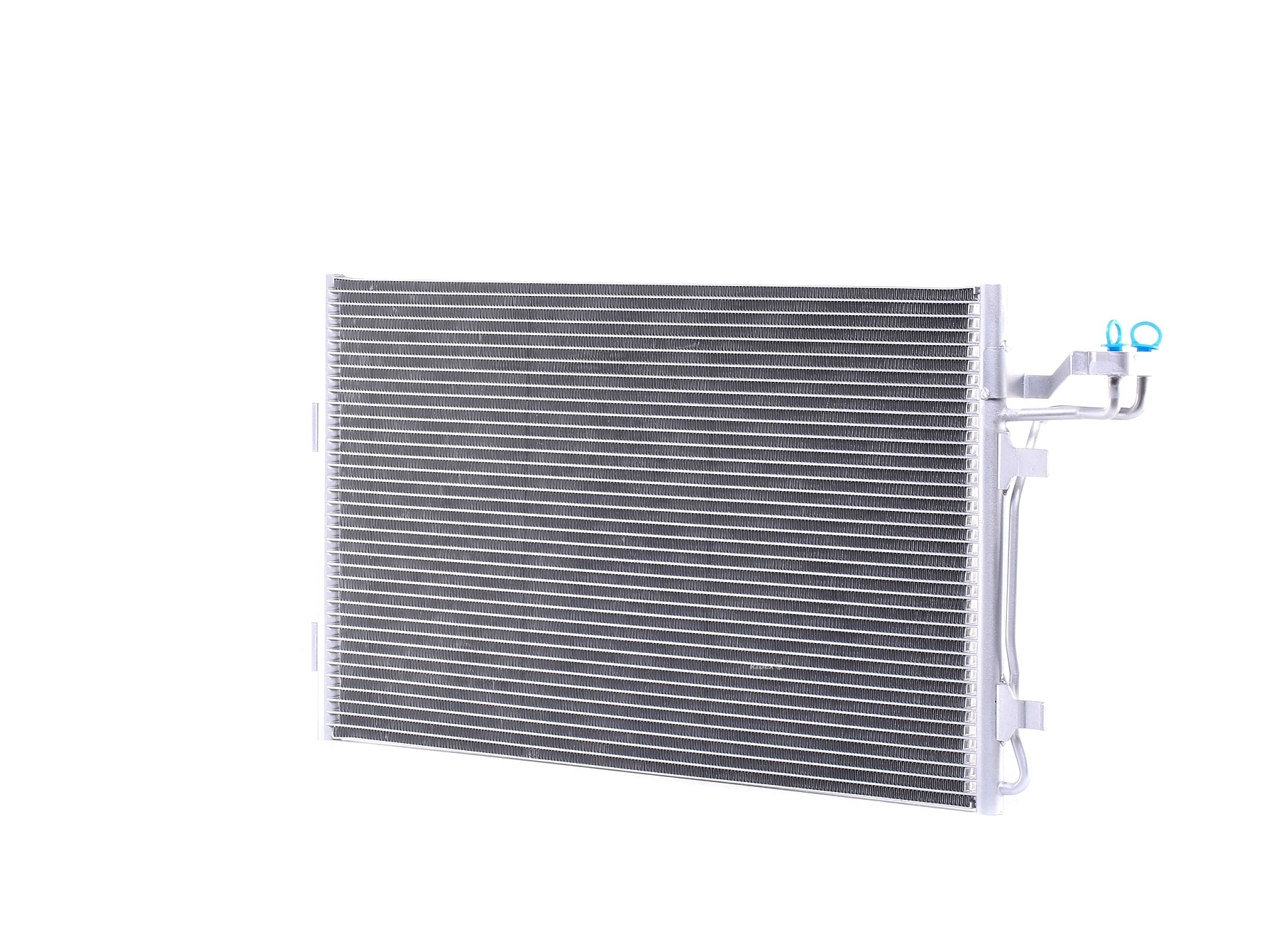 RIDEX 448C0003 Air conditioning condenser without dryer, 625 x 382 x 16 mm, 14,50mm, 14,50mm, R 134a