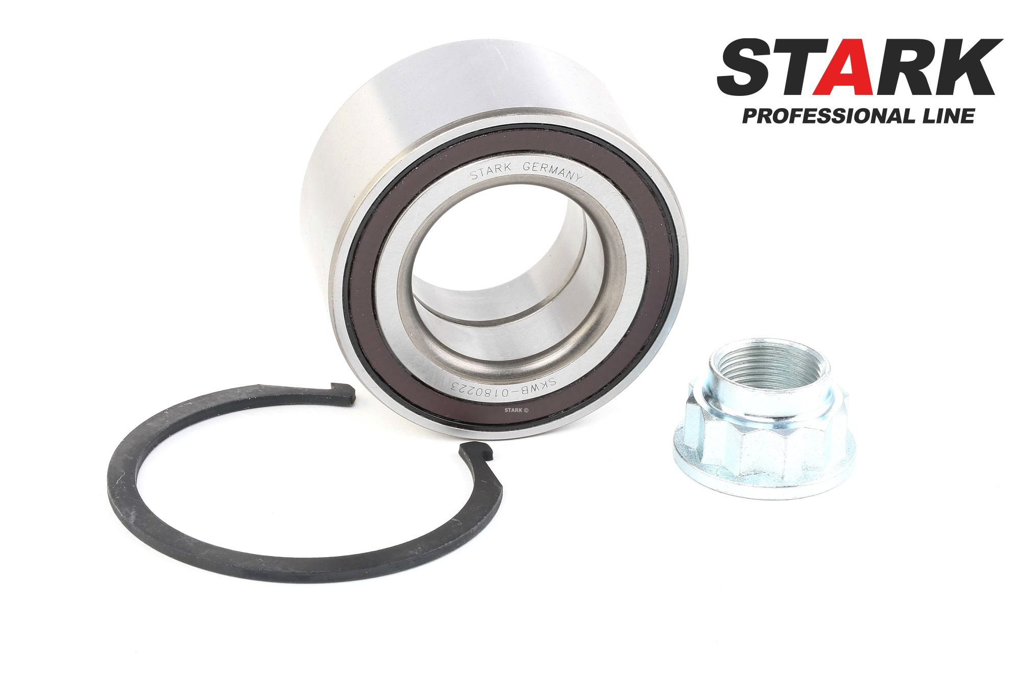 STARK SKWB-0180223 Wheel hub bearing Front Axle, Left, Right, with integrated magnetic sensor ring Daihatsu in original quality