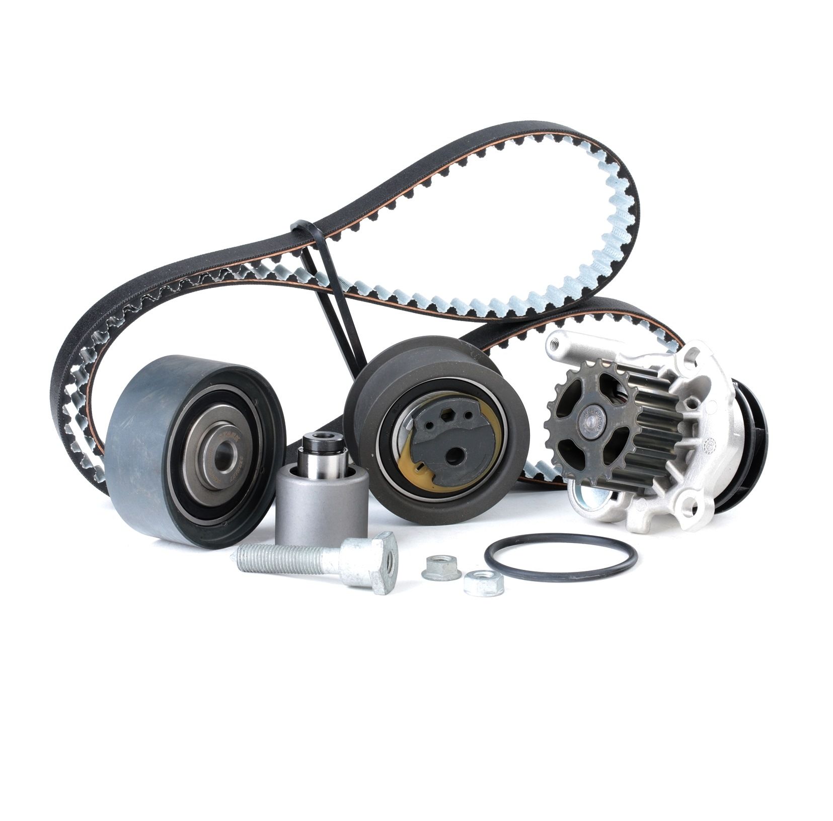 STARK SKWPT-0750055 Water pump and timing belt kit with water pump, Number of Teeth: 141 L: 1343 mm