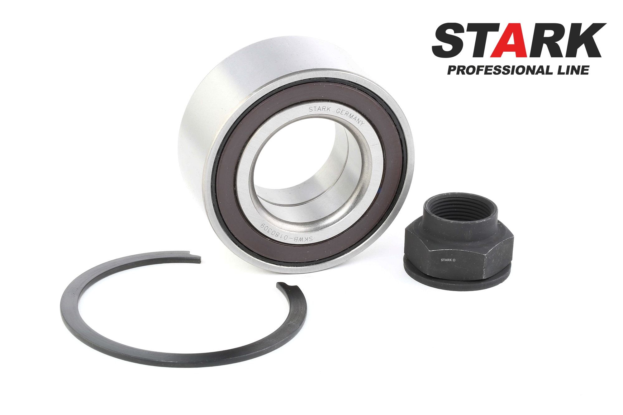 STARK SKWB-0180309 Wheel bearing kit Front axle both sides, with integrated ABS sensor, 82,5 mm