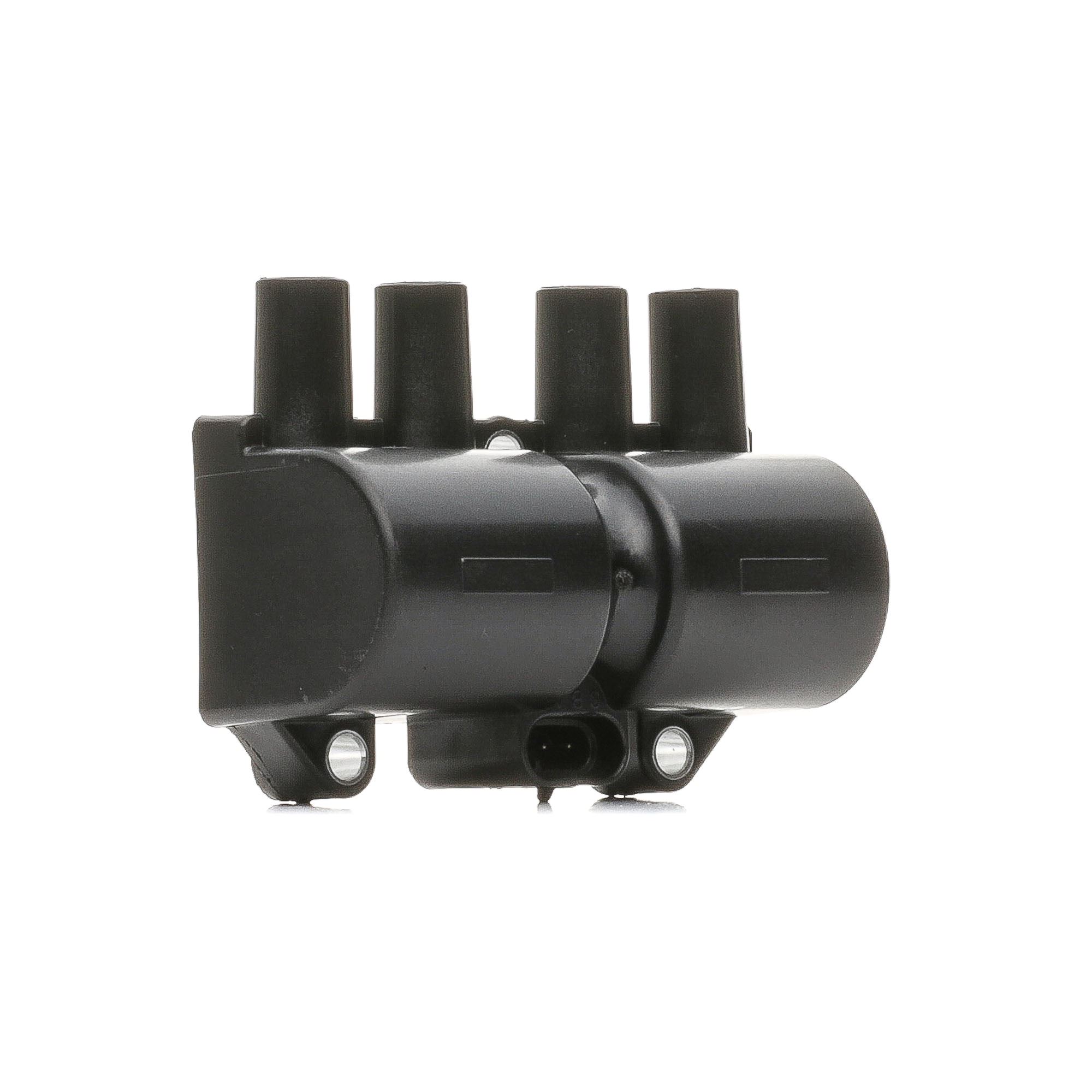 RIDEX 689C0046 Ignition coil 3-pin connector, 12V, with integrated switch, Number of connectors: 4