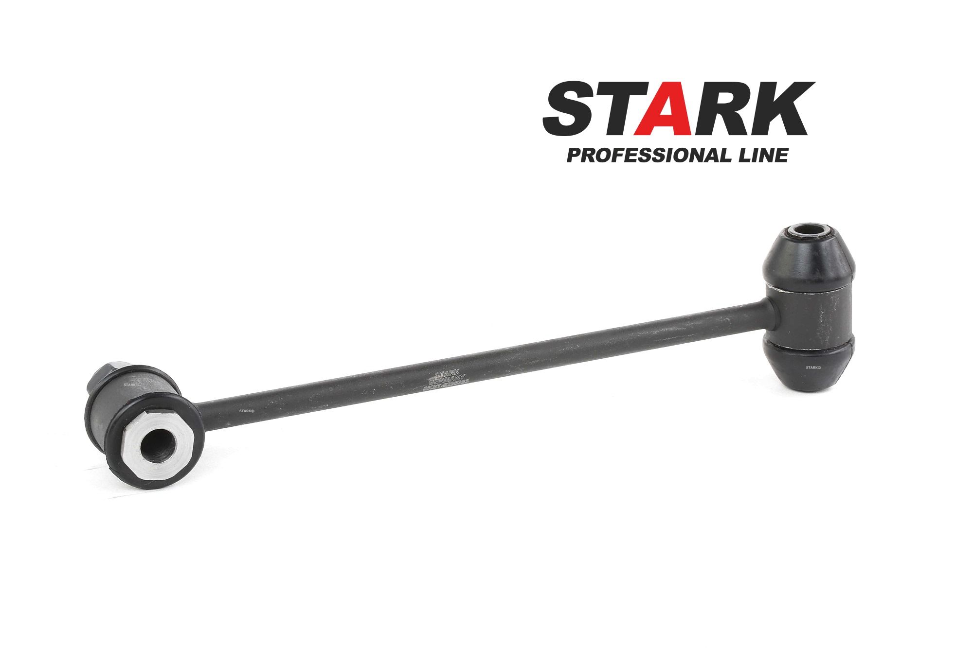 STARK SKST-0230383 Anti-roll bar link Rear Axle both sides, 200mm, M10x1,5 , with rubber mount, Metal