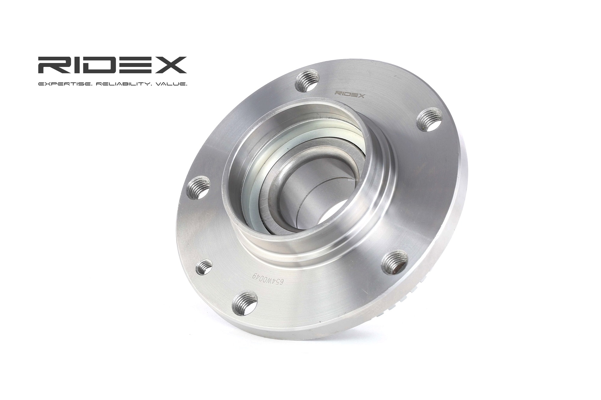 RIDEX Front axle both sides, with ABS sensor ring, 139 mm Inner Diameter: 37mm Wheel hub bearing 654W0049 buy
