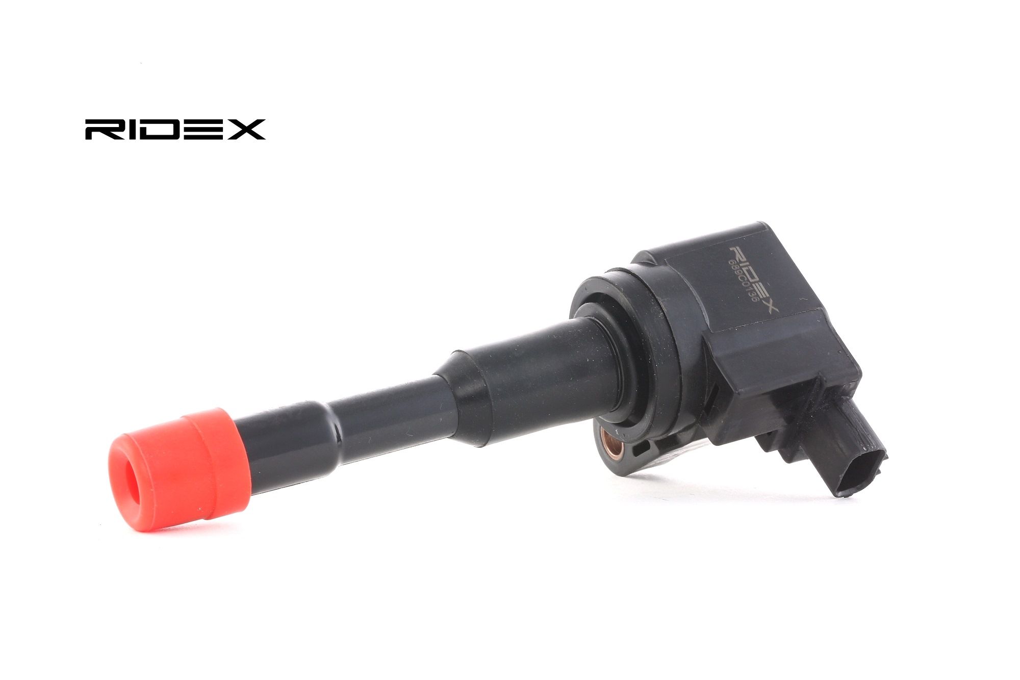 RIDEX 689C0136 Ignition coil 3-pin connector, Flush-Fitting Pencil Ignition Coils, Исполнение разъема SAE, incl. spark plug connector