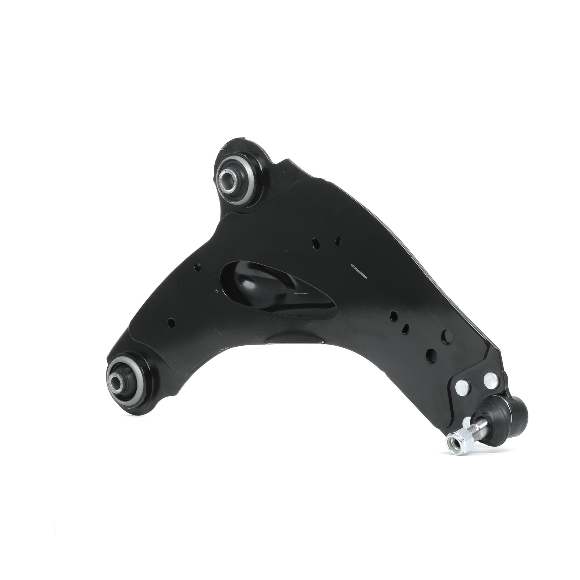 STARK SKCA-0050601 Suspension arm with lock nuts, with ball joint, with bearing(s), Front Axle Right, Lower, Control Arm, Sheet Steel, Cone Size: 18 mm
