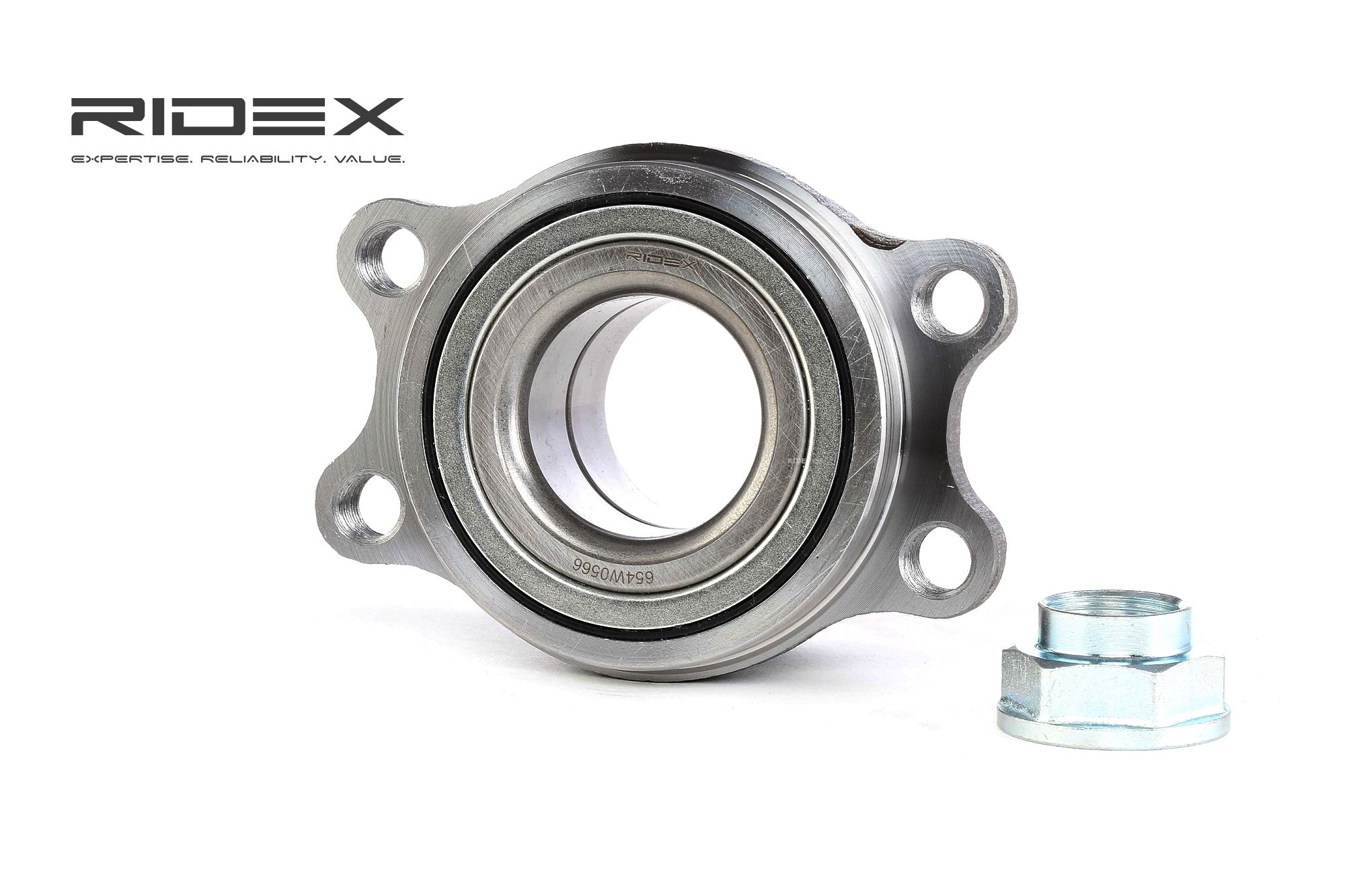 654W0566 RIDEX Wheel bearings SUBARU Rear Axle, 84 mm