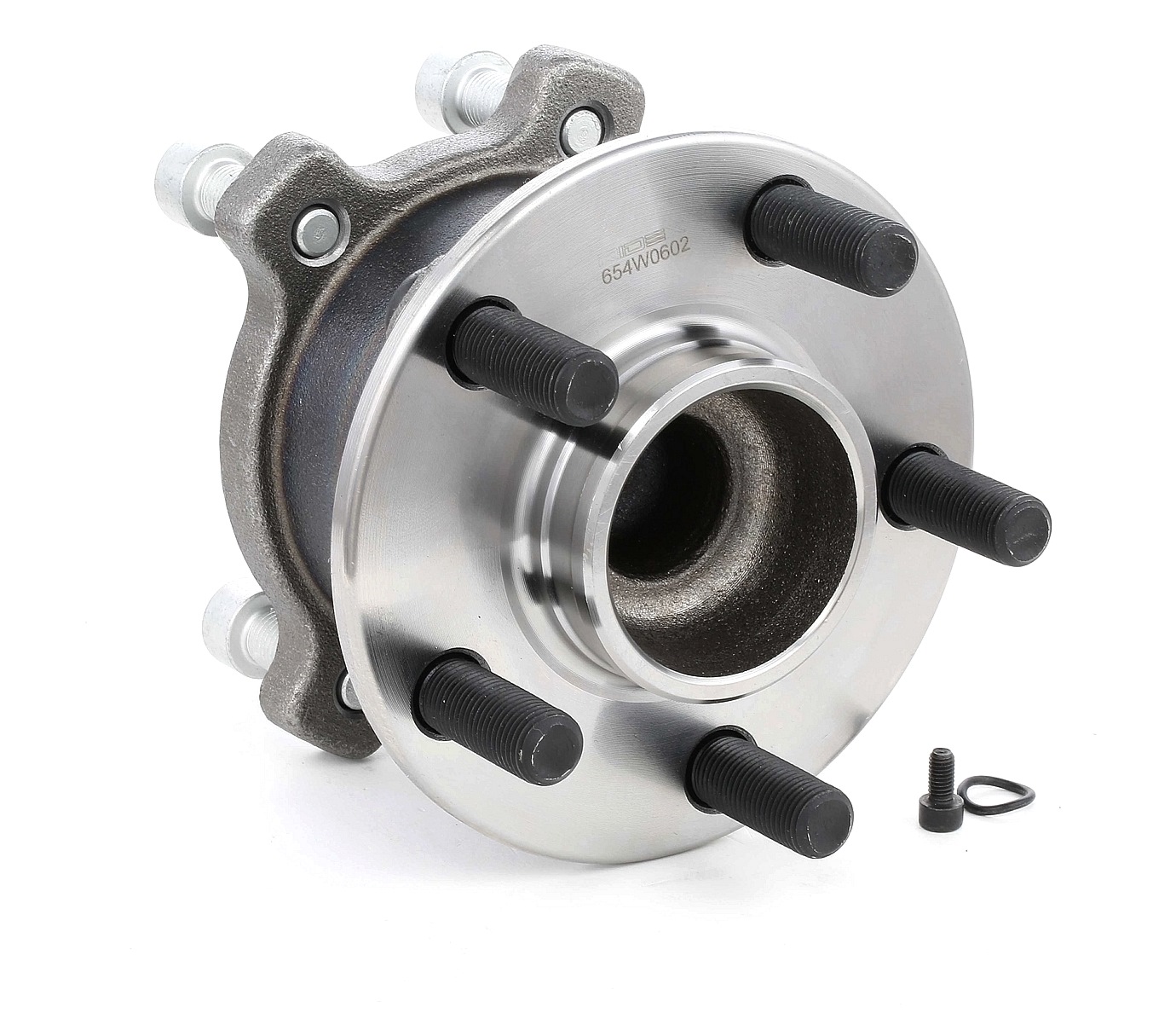 RIDEX 654W0602 Wheel bearing kit Rear Axle, 81 mm