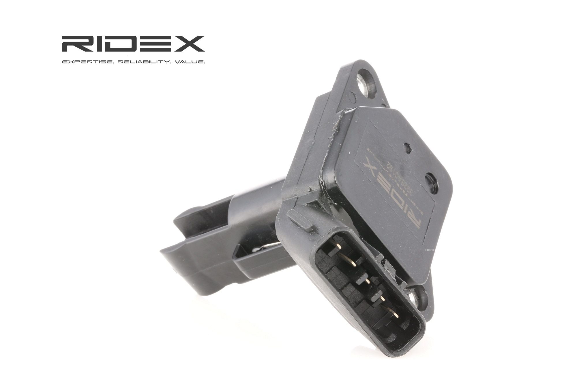 RIDEX: Original Luftmassenmesser 3926A0192 (Spannung: 12V, Pol-Anzahl: 5-polig)
