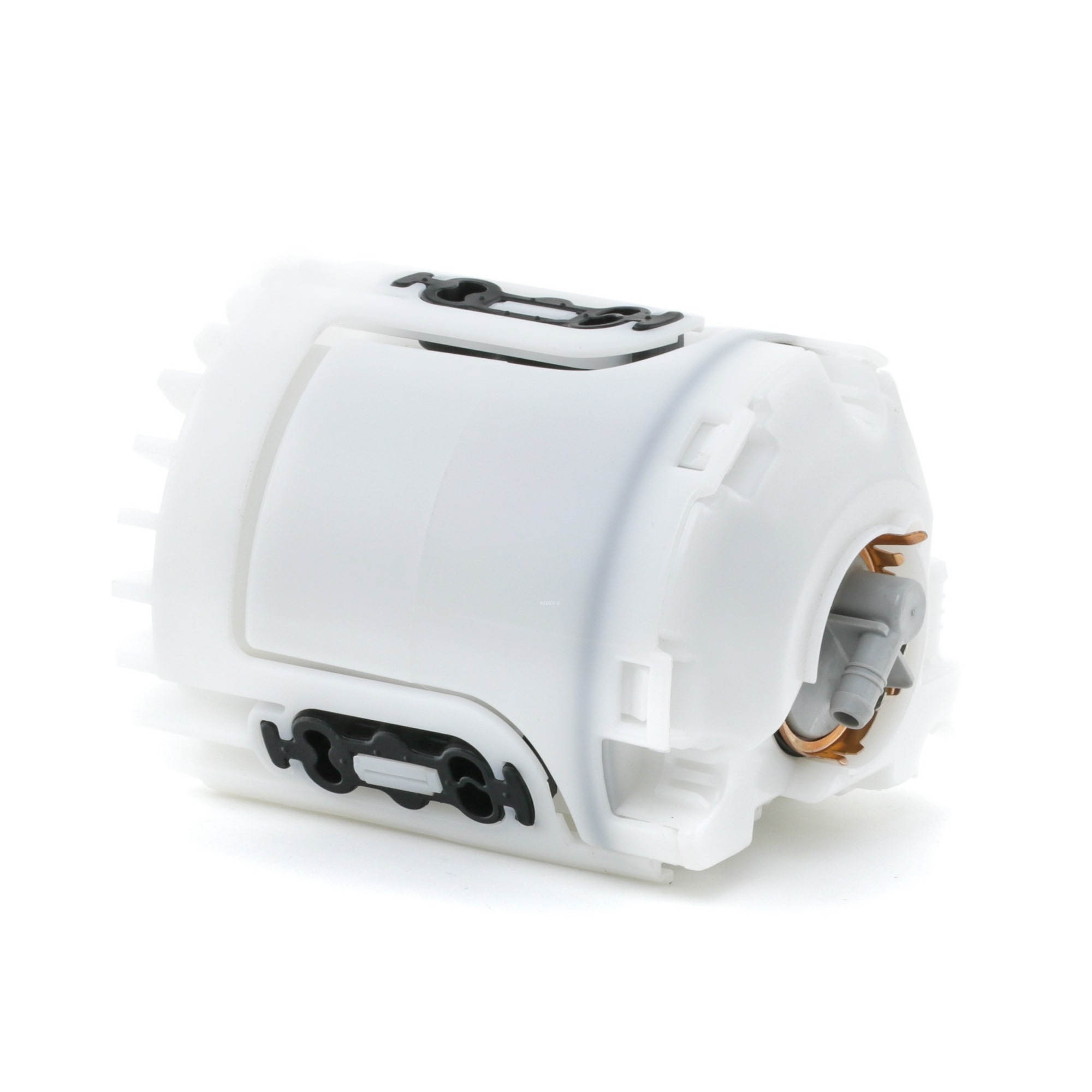 RIDEX Electric, with swirl pot Pressure [bar]: 1,2bar, Length: 115mm Fuel pump motor 458F0098 buy