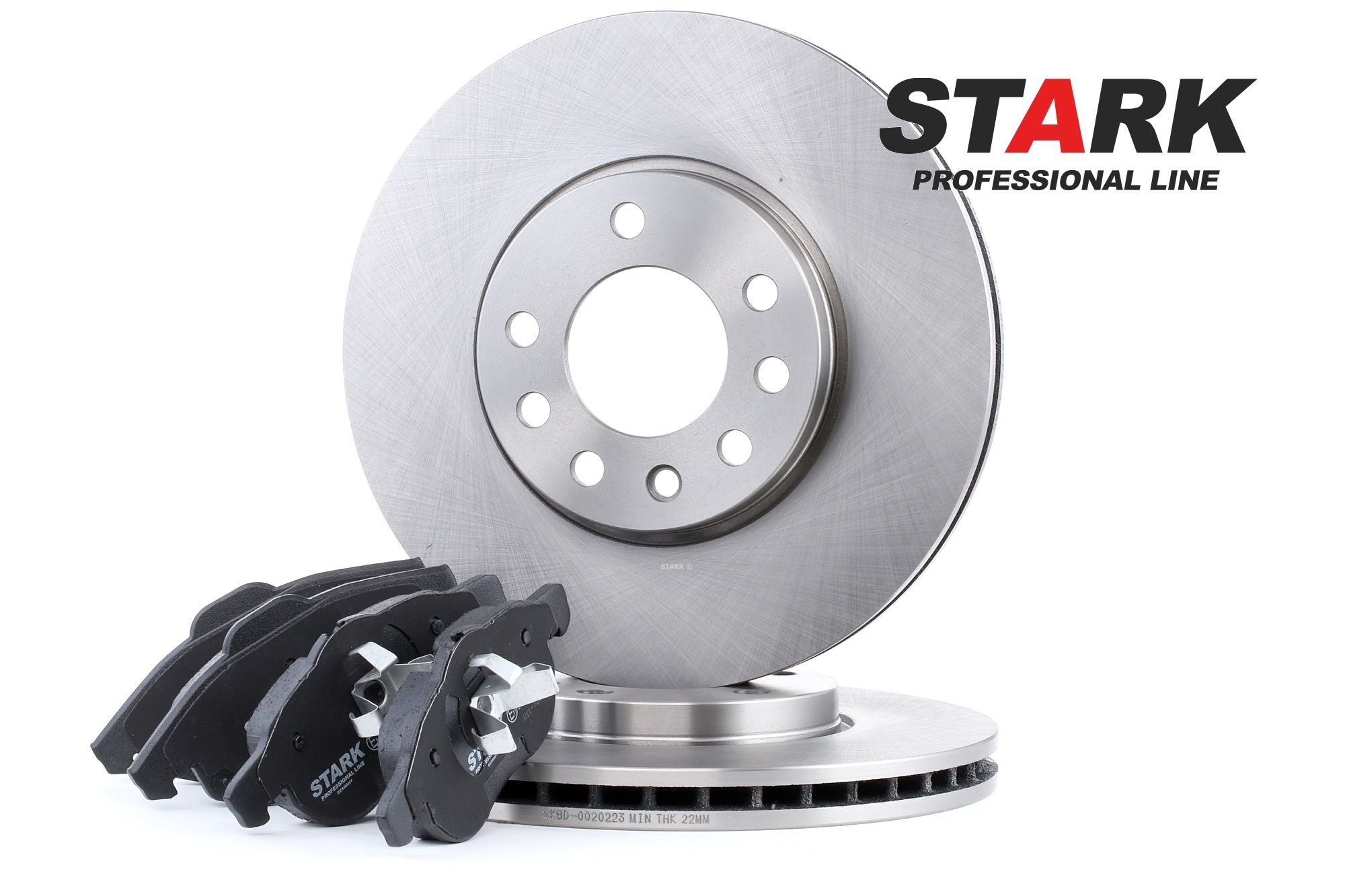 STARK Brake discs and pads set SKBK-1090137 Opel VECTRA 2007