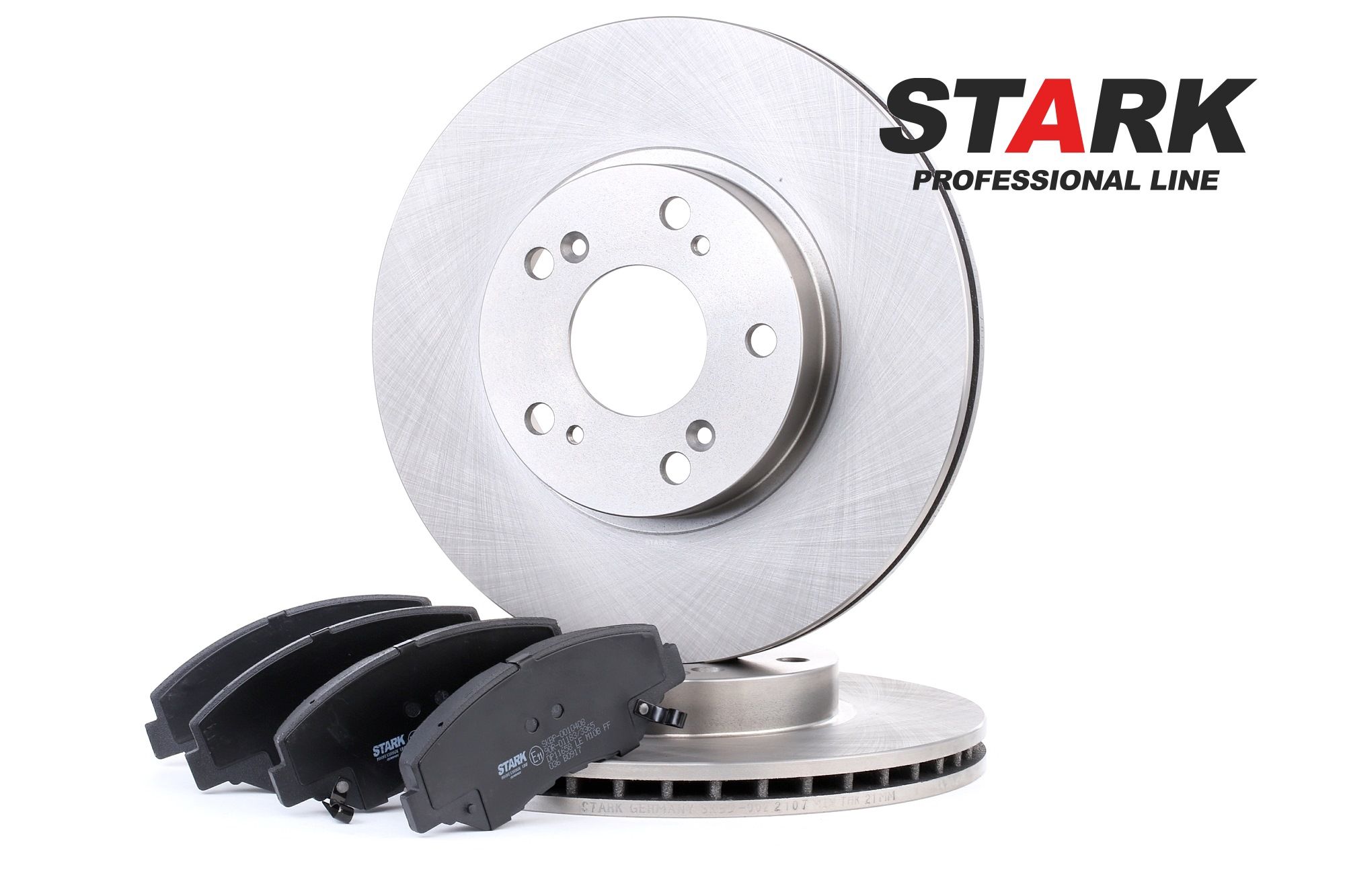 STARK SKBK-1090188 Brake discs and pads set Front Axle, Vented