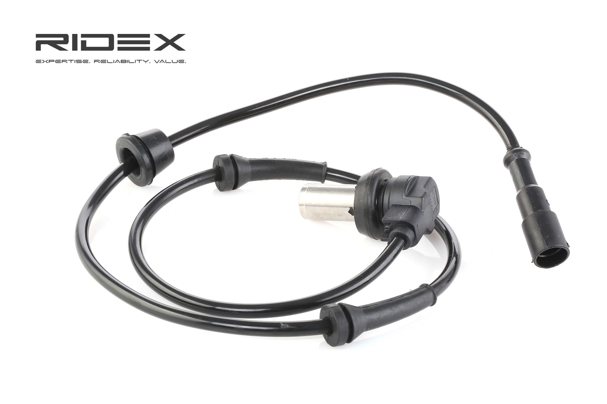 RIDEX Front axle both sides, with cable, for vehicles with ABS, Passive sensor, 860mm, 940mm, 12V Length: 940mm Sensor, wheel speed 412W0018 buy